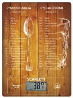 Весы кухонные SCARLETT SC-KS57P19